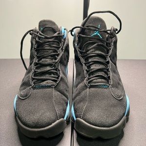 Jordan 13 Retro “Black University” Worn A Couple Times Still Good Condition Box✅